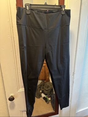 Black High-Waist Shape wear Leggings